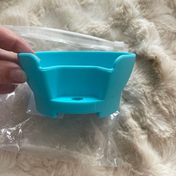 Turquoise Snack Bowl for Stanley 40 oz Tumbler with Handle - Picture 2 of 6